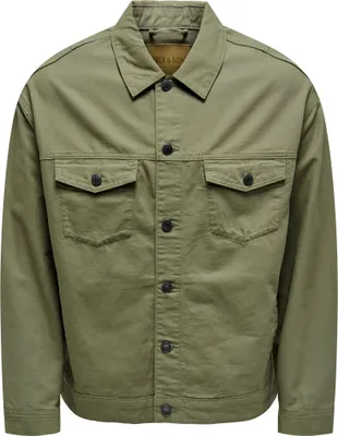 Produktbild von ONLY & SONS Hemdjacke Übergang Basic Oberteil ONSEND Größe: M M