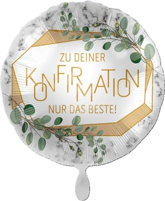 Produktbild von Balloon Zur Konfirmation nur das Beste!