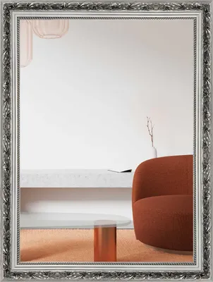 Produktbild von nielsen HOME Wandspiegel Francesca, Silber, Holz, ca. 50x70 cm