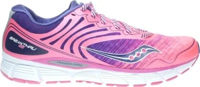 Produktbild von Laufschuhe Damen Saucony Breakthru 2 Turnschuhe – Pink, Saucony Größe Erwachsene:39, Farbe Saucony:Purple/Black/Pink