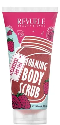 Obrázok produktu pre Revuele penový telový peeling s jahodami a chia 200 ml