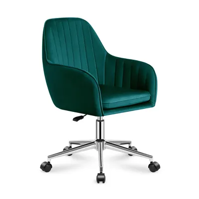 Image de MARK ADLER Future 5.2 | Chaise pivotante Chaise de bureau Accoudoirs | Réglable en hauteur jusqu'à 130 kg | Tissu velours respirant | Vert