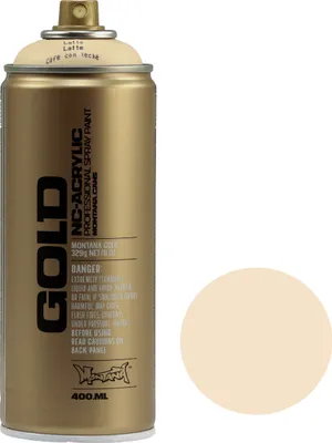 Zdjęcie produktu dla Lakier w sprayu Beige Latte Matt 400ml Montana Gold