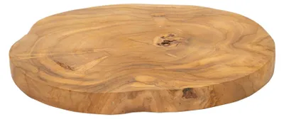 Produktbild von Mauro Ferretti Dekoschale Pokon Ø 25x2 cm braun