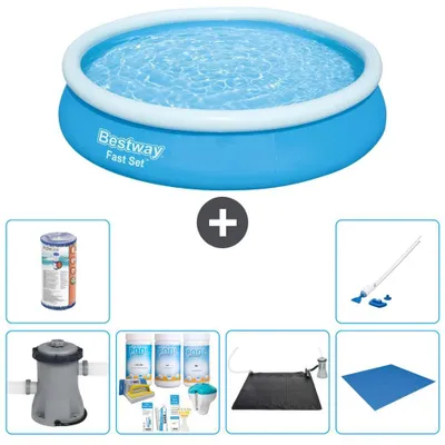 Obrázek produktu pro Bestway Fast Set, kruhový bazén - 366 x 76 cm - 7 dílů, model S22020