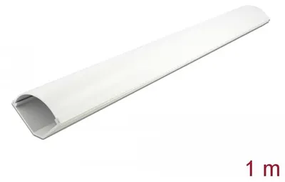 Produktbild von DeLOCK Eckkanal selbstklebend 73 x 42 mm - Länge 1 m weiß, Weiß, PVC, Klebeband, 73 mm, 1 Stück(e)