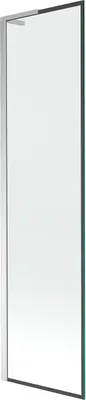 Obrázek produktu pro Mexen Next L sprchová zástěna na vanu 1-křídlová 50 x 150 cm, černý rám, chrom - 895-050-000-03-70-01