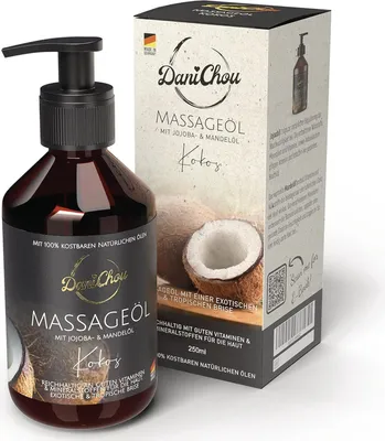 Zdjęcie produktu dla Olejek do masażu DaniChou Coconut 250 ml