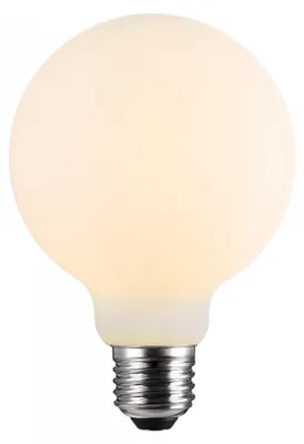 Produktbild von Nordlux 2480072701 DecoE27 G95 Dim LED E27 Leuchtmittel 7W Dimmbar Warmweiss Opal weiss