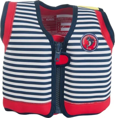 Produktbild von Konfidence Jacket Kinder Schwimmweste Schwimmhilfe Neopren Hamptons Navy Stripe 6 - 7 Jahre