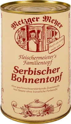 Produktbild von Metzger Meyer Serbischer Bohnentopf 1200ml - Lausitzer Suppe / Eintopf