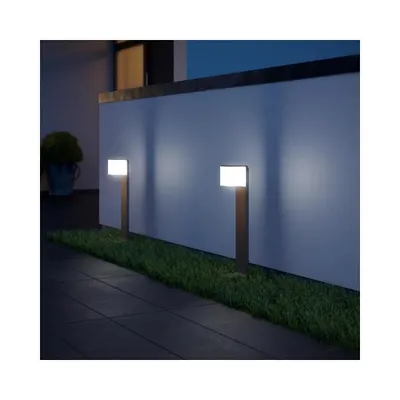 Produktbild von Steinel LED Wegeleuchte Aluminium Bluetooth 9,1 W H 633 mm Cube GL 80 C anthrazit