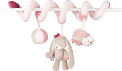 Immagine prodotto di Nattou Spirale, bambino/ragazza, Poliestere, Rosa