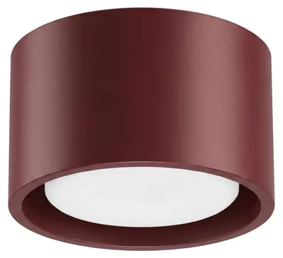 Immagine prodotto di Plafon MODO 1 bordeaux Gx53 1xGx53 10W in alluminio 6x10x10 cm Sollux Lighting