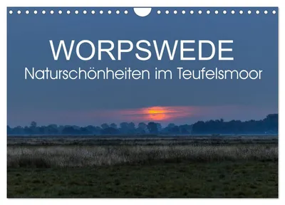 Produktbild von Worpswede - Naturschönheiten im Teufelsmoor (Wandkalender 2027 DIN A4 quer), CALVENDO Monatskalender