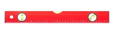 Image de TOP TOOLS Niveau à bulle en aluminium Type 400, 40 cm, 3 fioles 29C401