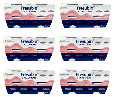 Imagen del producto de Fresubin 2 kcal, sabor a fresa silvestre, en envase de 125 g, caja de 24 unidades