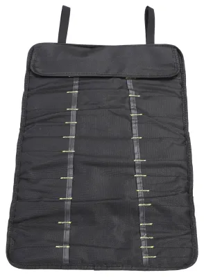 Image de Sac à outils enroulable, 22 compartiments, étanche, pour professionnels et bricoleurs