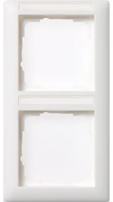 Obrázok produktu pre GIRA Standard 55, Biela, Termoplastik, Bezskrutkové, 80,7 mm, 151,8 mm, 1,14 cm
