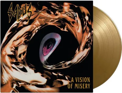 Image de Sadus : Sadus : A Vision Of Misery (180g) (Limited Numbered Edition) (Gold Vinyl) - Bertus Musikvertrieb - (LP / A)