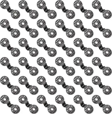 Produktbild von Premium Schaduwdoek Clips in Schwarz für Garten und Terrasse
