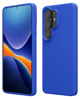 Produktbild von kwmobile Handyhülle für Samsung Galaxy S26 Ultra Hülle - Case Silikon - Kabelloses Laden - Schutzhülle Cover in Baltik Blau