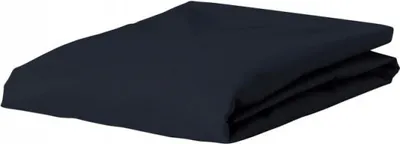Produktbild von Essenza Premium Perkal Spannbettlaken bis 35cm Höhe  Farbe Nightblue Größe 160x200