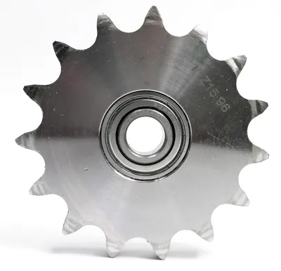 Obrázok produktu pre Reťazové koleso 16B-1 Z=15 s ložiskom Ozdowski – priemer: 25,4 mm (1″)