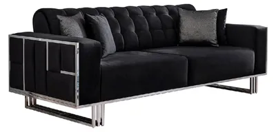 Produktbild von Sofagarnitur 3+3+1 Sitzer Sofa Sessel Sofas Garnitur Sitz Luxus Gruppe Neu Set