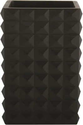 Produktbild von MSV Zahnputzbecher Kubik Schwarz
