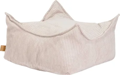 Image de Pouf carré pour enfants Pouf pour enfants Fauteuil pour enfants, Aesthetic, Crème