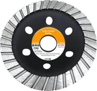 Produktbild von Schleifteller Profitech Diamant Turbo Ø 125x22,23 mm