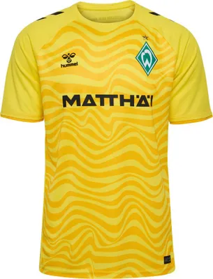 Produktbild von Hummel Werder Bremen 2024 2025 Torwarttrikot Kinder blazing gelb Gr 128