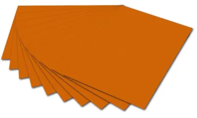 Produktbild von Folia 6741E Tonpapier - 50 x 70 cm, hellorange