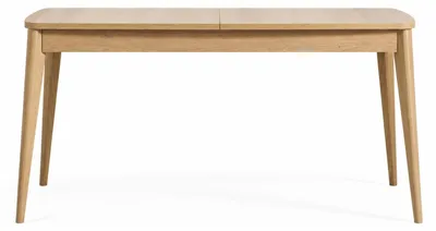 Produktbild von Moderner Esstisch aus Eiche mit minimalistischer Erweiterungsfunktion