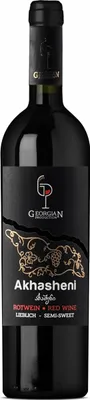Produktbild von Akhasheni Rot Georgian Production Rotwein lieblich Wein aus Georgien