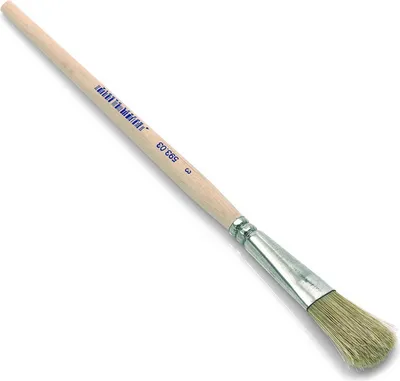 Produktbild von Nölle Emaillelackpinsel Gr. 01, helle Chinaborste, Breite 12 mm