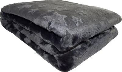 Produktbild von Couchdecke mit Herzen/Sternen 150 x 200 cm Flanell Wohndecke
