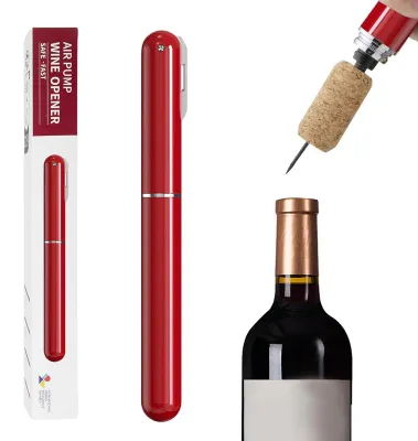 Produktbild von 2-in-1: Korkenzieher und Flaschenöffner mit Folienmesser