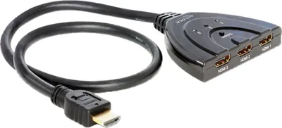 Obrázok produktu pre Delock HDMI 3 - 1 Switch bidirectional - Video-/Audio-Splitter