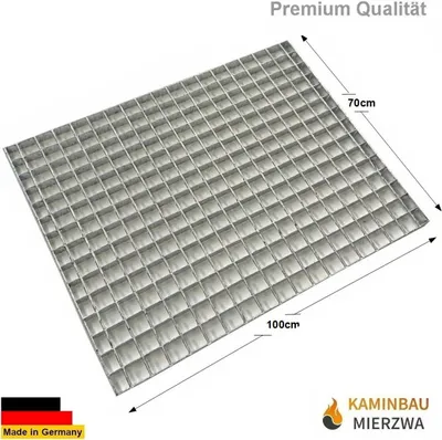Produktbild von Premium Schweißpressrost Gitterrost 100x70cm Maschenweite 30x30mm