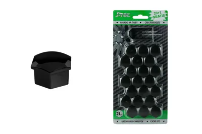 Obrázok produktu pre Skrutkovacie uzávery 21", čierne, 20 + 1 ks.