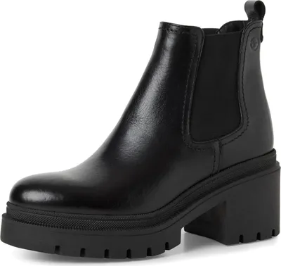 Produktbild von Tamaris Damen Stiefeletten 1-25459-41 003 Farbe: Schwarz Größe: 38