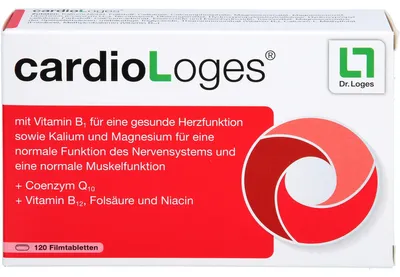 Obrázok produktu pre Tablety CardioLoges pre zdravú činnosť srdca, 120 ks
