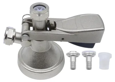 G-Typ Fasskupplung Edelstahl G5/8 8 mm für Bierfässer