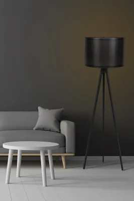 Produktbild von Opviq, 120- 120PRL, Schwarz, Stehlampen, MDF -Körper