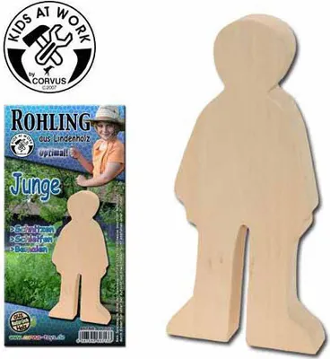 Produktbild von Schnitzholzrohling Junge