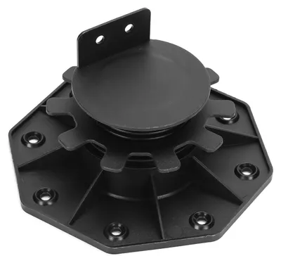 Immagine prodotto di Peviasot, 30 pezzi di supporti regolabili per pavimentazioni in legno-plastica composita (WPC) e legno, regolabili in altezza da 30 a 60 mm, supporti premium per la struttura delle terrazze
