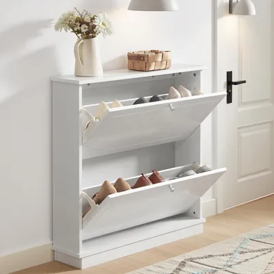 Zdjęcie produktu dla Półka na buty - Organizer na buty - Ławka do przechowywania butów - Szafka do przechowywania - Elegancki design