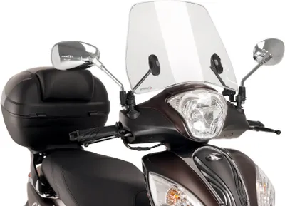 Produktbild von PUIG 9501W Rollerscheibe Trafic passend fuer KYMCO FILLY 125 Transparent